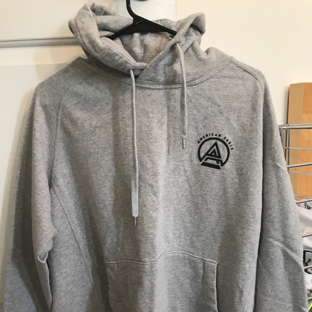 American Eagle Fleece Throwback Cotton Sweatshirt